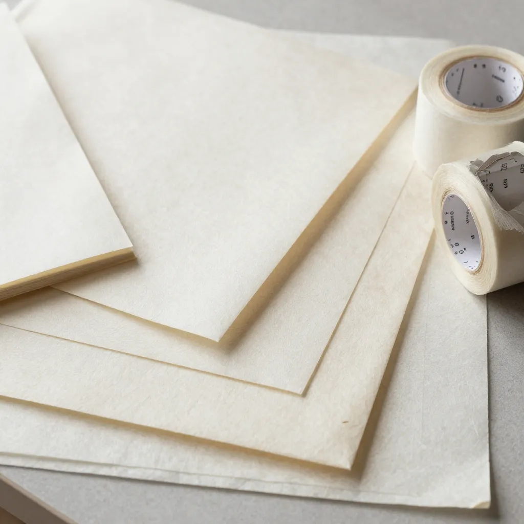 Natural photography demonstrating page mending process